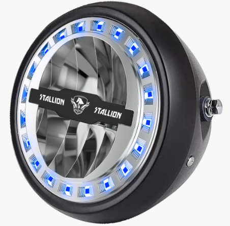 OPTICA Faro de moto 5,7" de led