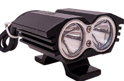 FARO DOBLE FARO AUXILIAR CON OJO DE ANGEL 12V 20W 5000 LUX