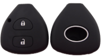 TOYOTA 2 BOTONES COROLLA - HILUX - SW4 - RAV4 - ETIOS BLACK
