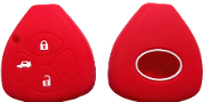 TOYOTA 3 BOTONES COROLLA - HILUX- SW4 - RAV4 - ETIOS RED