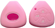 TOYOTA 3 BOTONES COROLLA - HILUX- SW4 - RAV4 - ETIOS PINK