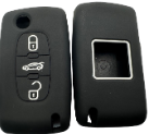PEUGEOT 3 BOTONES NAVAJA 307 - 408 BLACK