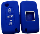 PEUGEOT 3 BOTONES NAVAJA 307 - 408 BLUE