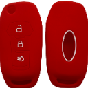 FORD ECOSPORT - KA - FIESTA - RANGER 3 BOTONES - COLOR ROJO