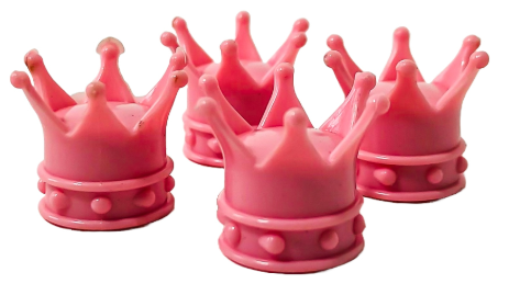 SET X 4 PCS CORONA REY ROSAS