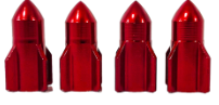 SET X 4 PCS ROCKET ROJAS