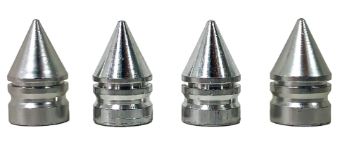 SET X 4 PCS BALA PLATEADAS